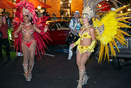 Carnival dancers