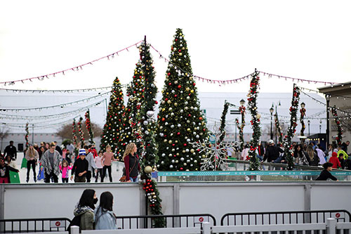 Ice skating Atlantic Station