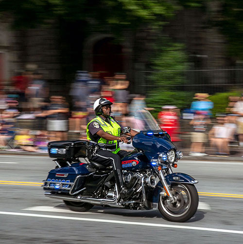 Panning photography